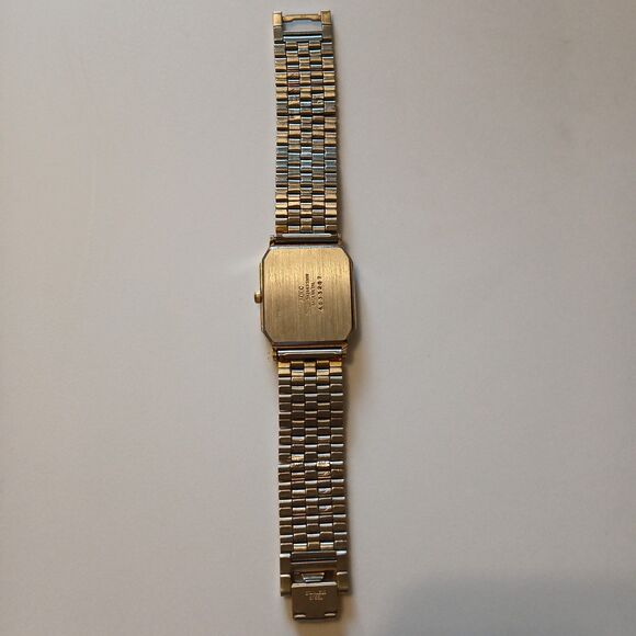 Vintage ADEC Elegant Two-Toned Stainless Steel Quartz Watch 3C20 Japan Movt main image 5